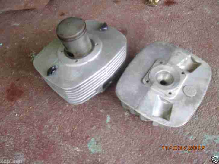 Kolben-Zylinder und Kopf von einer Es 150/1 Regler ebenfalls MZ ES 150/1