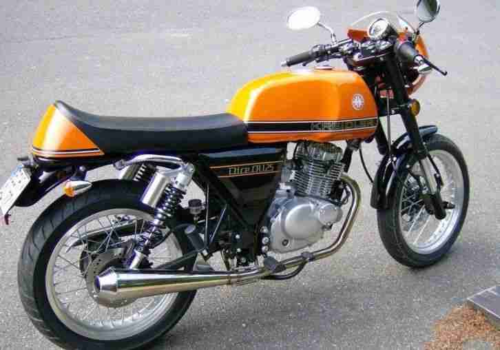 Kreidler * Dice CR 125 * Cafe Racer * Orange * EZ 09.2016 * UVP 2.999 Euro