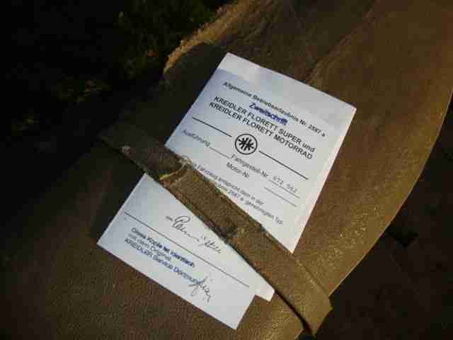 Kreidler Ei/tank SUPER4