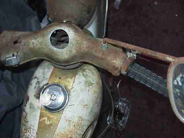 Kreidler Florett Eiertank bj 1961 K54 Scheunenfund