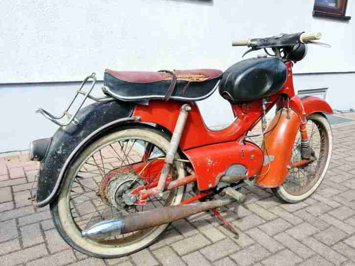 Kreidler Florett K 54 Motorrad Ur-Florett 3 PS Bj. 1958 Kleinkraftrad Super 4 5