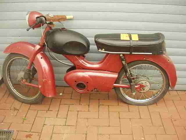 Florett K54 OM Eiertank Moped