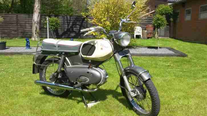 Kreidler Florett LF Mokick 3 Gang Fußgesch. Typ K54/32DB aus 1970 /- Top Zustand