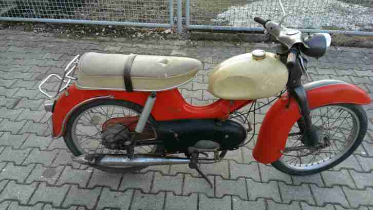 Kreidler Florett Mokick 3 Gang Handschaltung Bj 1962 K54/0M