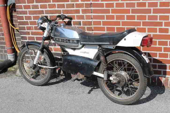 Kreidler Florett Mokick 3Gang Bj 73 def.Bastler