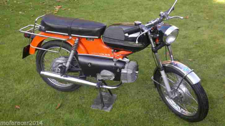 Kreidler Florett RS / KKR 5 Gang Moped Kleinkraftrad Typ K54/53B aus 1974 TOP