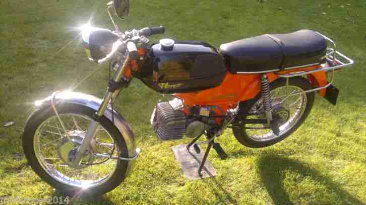 Kreidler Florett RS / KKR 5 Gang Moped Kleinkraftrad Typ K54/53B aus 1974 TOP