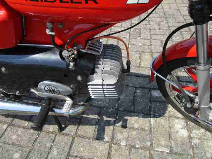 Kreidler Florett RS von 1979 in Rot mit Gutachten von Tüf