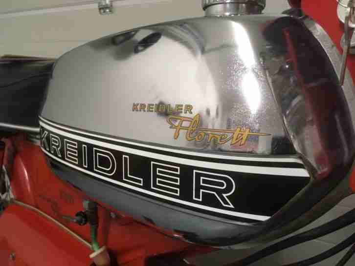 Kreidler Florett Rm mit Original Papieren Moped Mokick Oldtimer 50