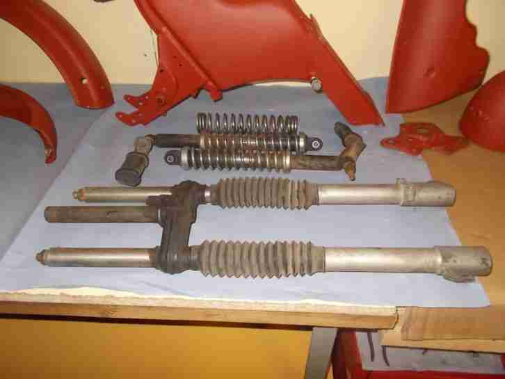 Kreidler K 54/32 DB Bastlerfahrzeug zerlegt