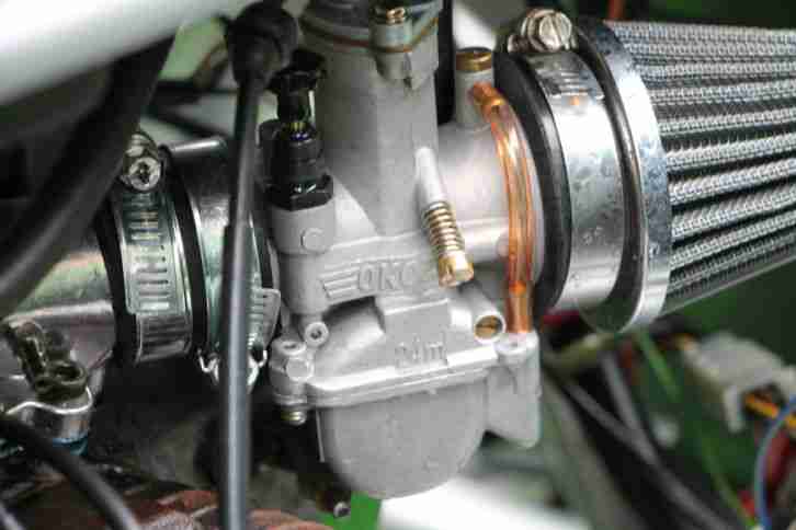 Kreidler Kart F 100 Porsche RS Design Tuning Fahrzeug kein Motorrad Tüv NEU! !!!