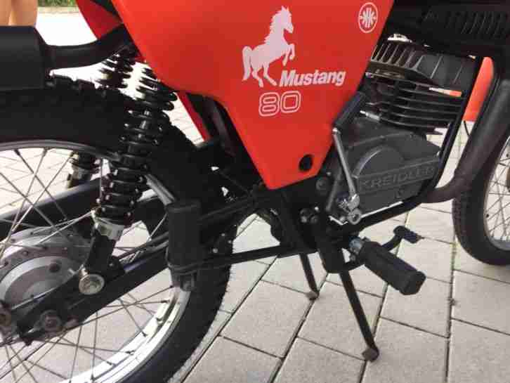 Kreidler Mustang 80 LK 800 , Bauj. 82 , rot, restauriert, TÜV neu, 2. Hand,