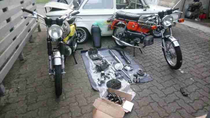 Kreidler RS 6 Gang direkt mit Mahle tuning Zylinder