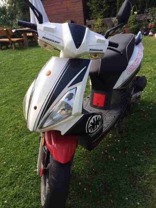 Kreidler Roller Galactica 50 weiß rot Motorroller
