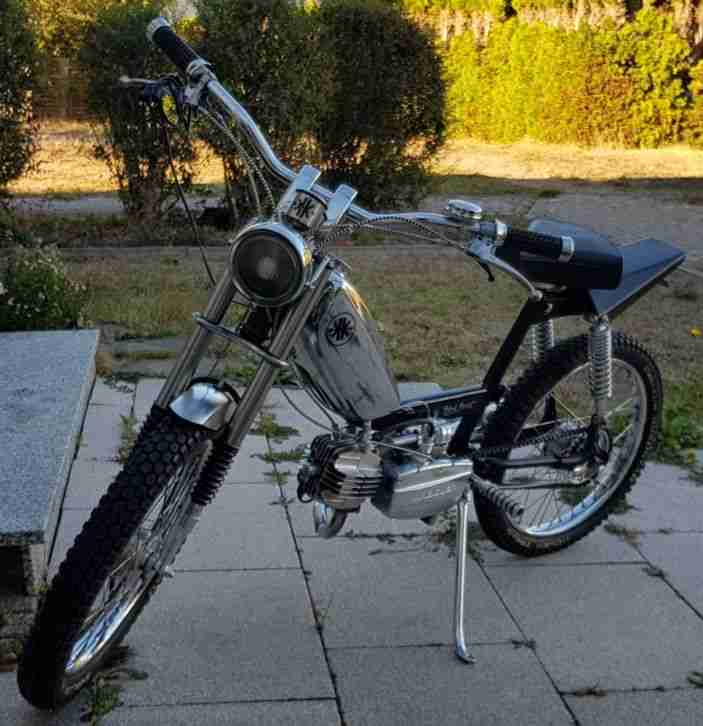 Kreidler mp2 Mofa Moped Einzelstück Ladendeko Zweiradladen eyecatcher Lampe top