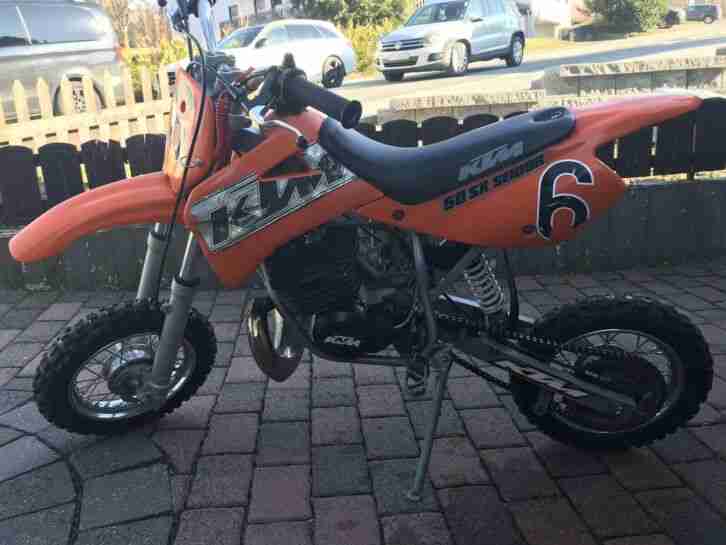 Ktm Sx 50 Junior Komplet mit Ausrüstung