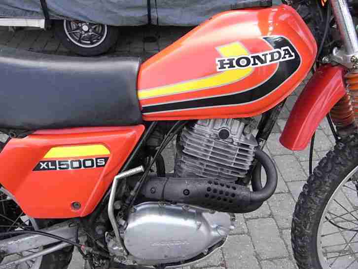 Kultmotorrad Honda XL 500 S Baujahr 1980