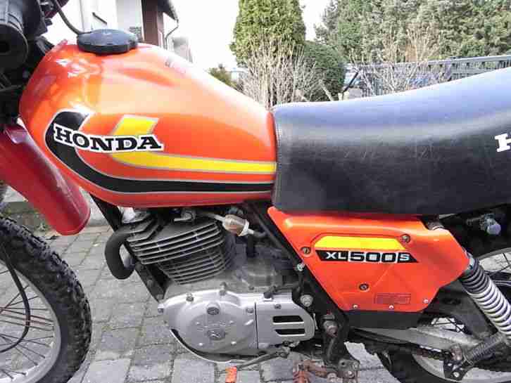 Kultmotorrad Honda XL 500 S Baujahr 1980