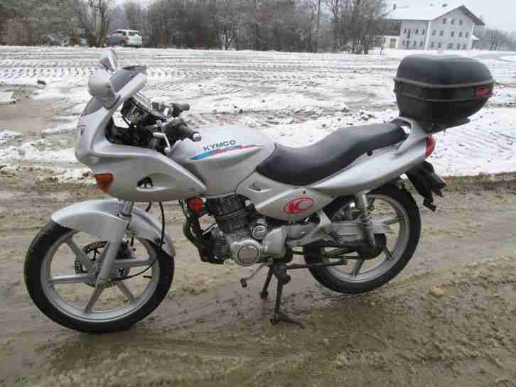 Kymco 125er Kleinkraftrad M2 Pulsar mit Top Case