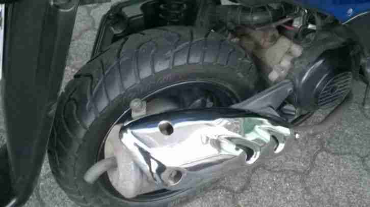 Kymco Agility mit Windschild Koso Tacho - Winterreifen