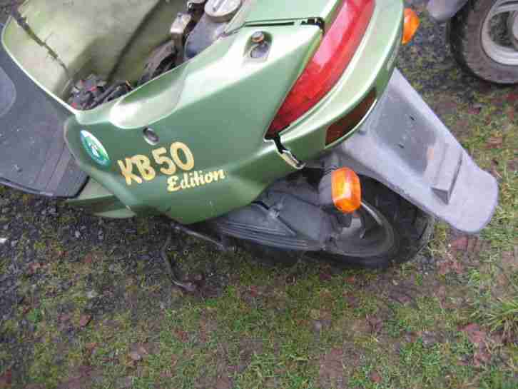 Kymco KB50 Unfall Teilzerlegt