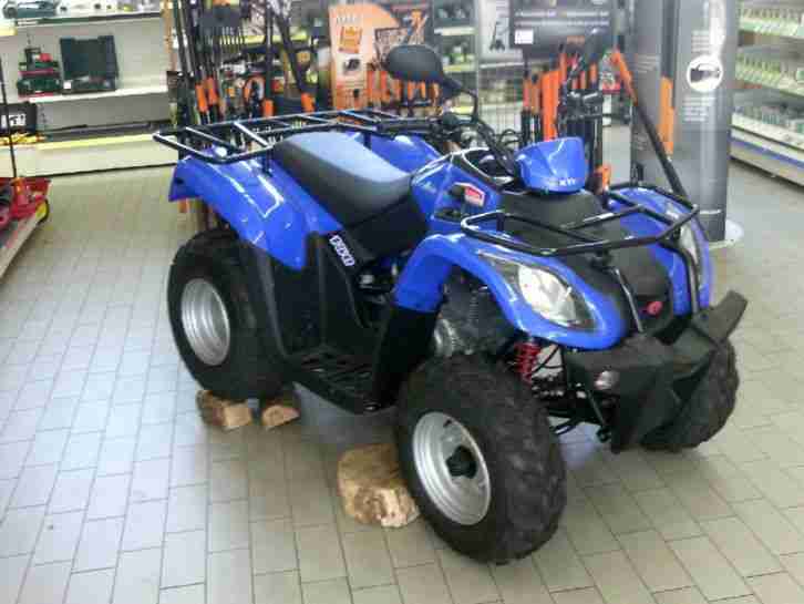 Kymco MXU 150 blau, 8KW 11 PS, 74 km h,