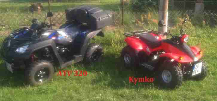 Kymco Quad TÜV bis 04 / 2017 zwei sitzer Garagenfahrzeug nur 5245 km gelaufen