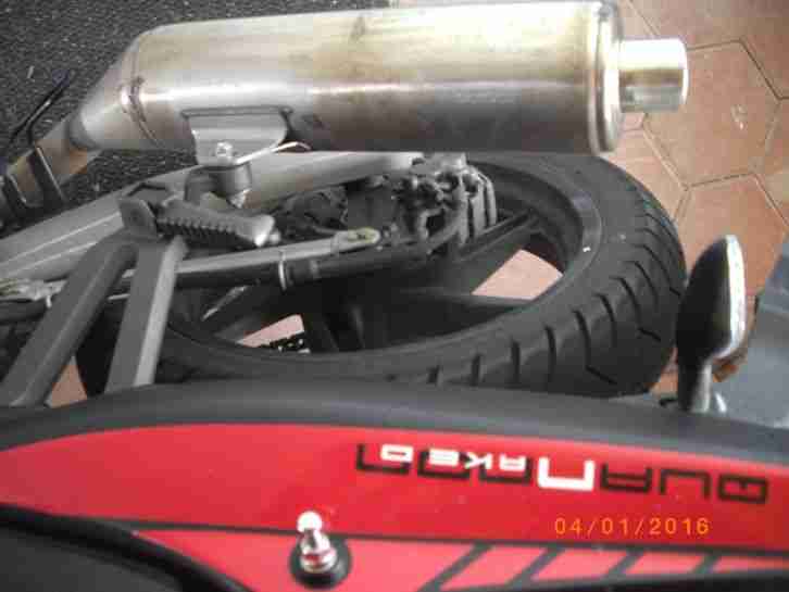 Kymco Quannon 125er 10000 Km ..Tüv und Inspektion neu Scheckheft gepflegt