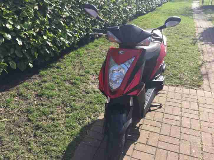 Kymco Roller Agility RS 50 rot gepflegt, vom Händler gekauft