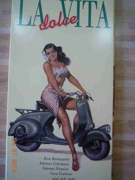 La dolce Vita ein Muß für jeden Vespa-Fan