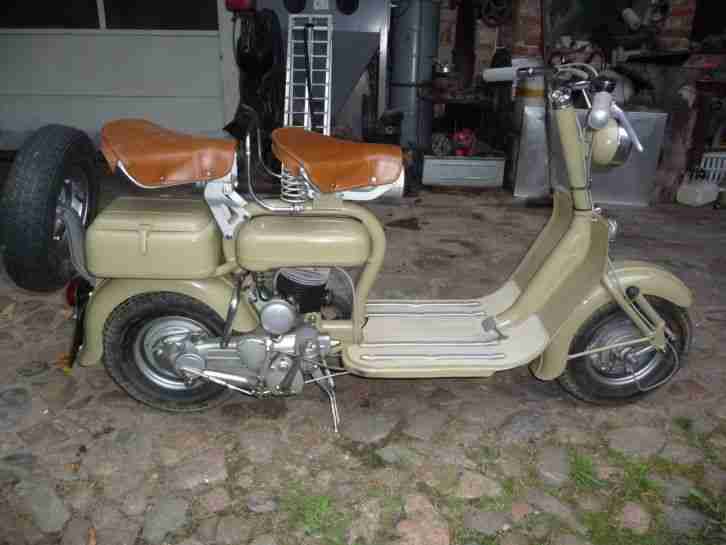 Lambretta 125 ccm Scheunenfund OLDTIMER Motorrad