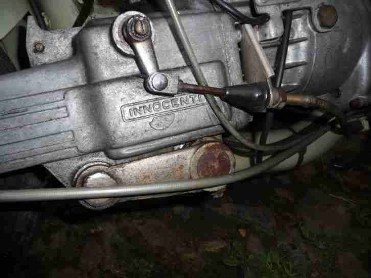 Lambretta 125 ccm Scheunenfund OLDTIMER Motorrad