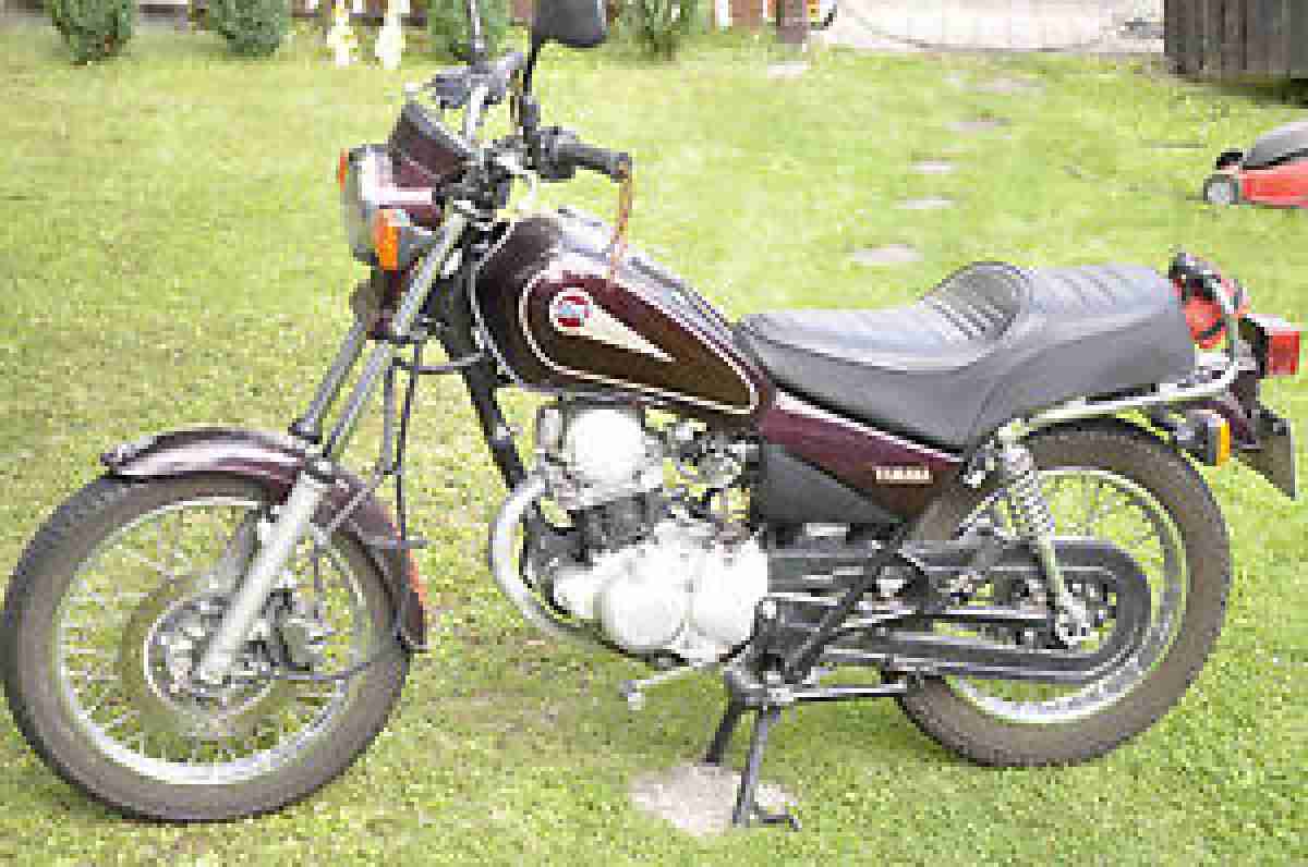Leichtkraftrad Yamaha SR 125, Bauj. 1997, TÜV 07. 2015