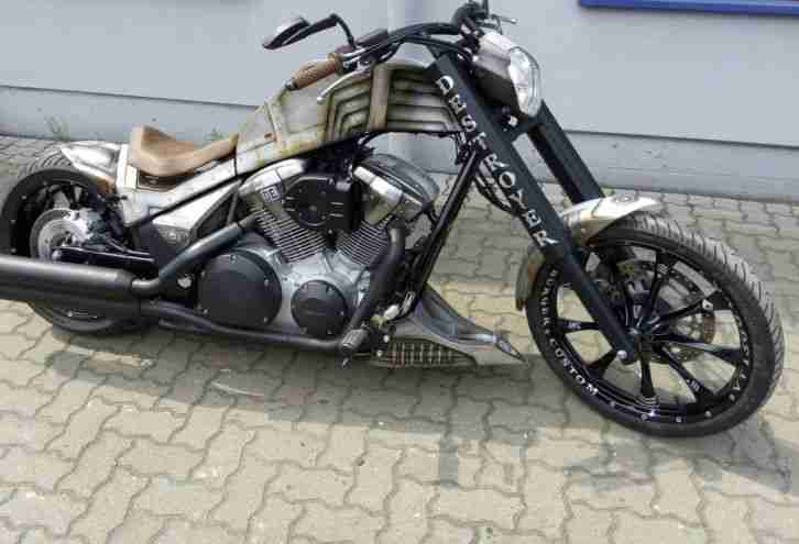 Letzte Chance Custombike Chopper Vt1300cx Hardcore Oldschool Honda Harley-look