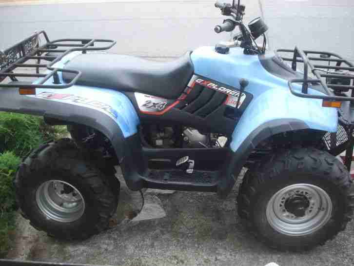 Linhai Quad 4x2 mit Scheeschild und