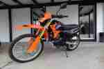 Luxon 125 Enduro Orange mit Suzuki Motor