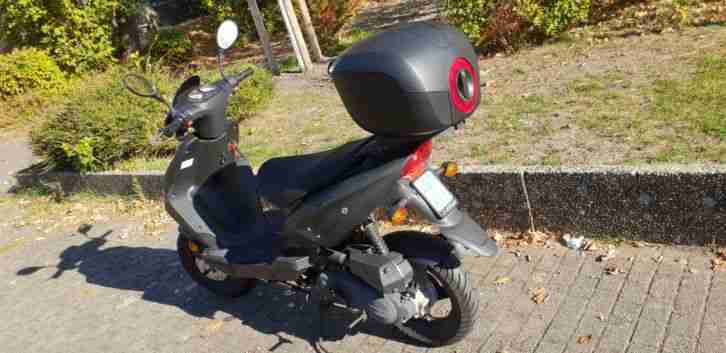 Luxxon Exceptio 50-QT6 Motorroller/Scooter, 50 ccm/45 km/h/4-Takt,1.500 km,03/17