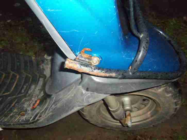 MBK Booster 50er und25er Papire ( Unfall ) Anhängerkuplung Eingetragen