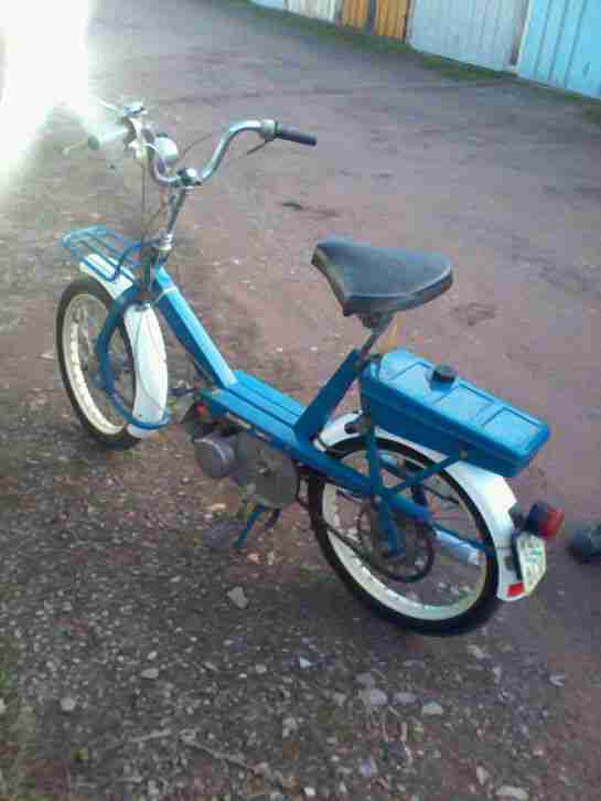 MOFA-Simson SL1s in blau orig. mit neu gemachten Motor auf s51 basis