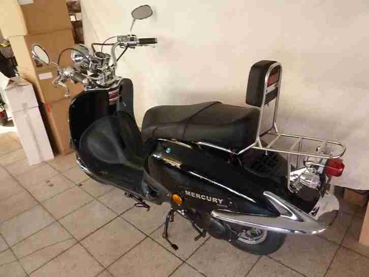 MOPED 50 ccm MERCURY ZN50QT-E 73 KM!! RETRO ROLLER NP. 1400,-€