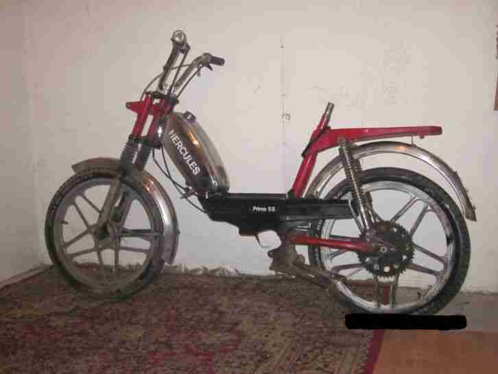 MOPED:HERCULES PRIMA 5S:Teileträger oder Bastlerobjekt .