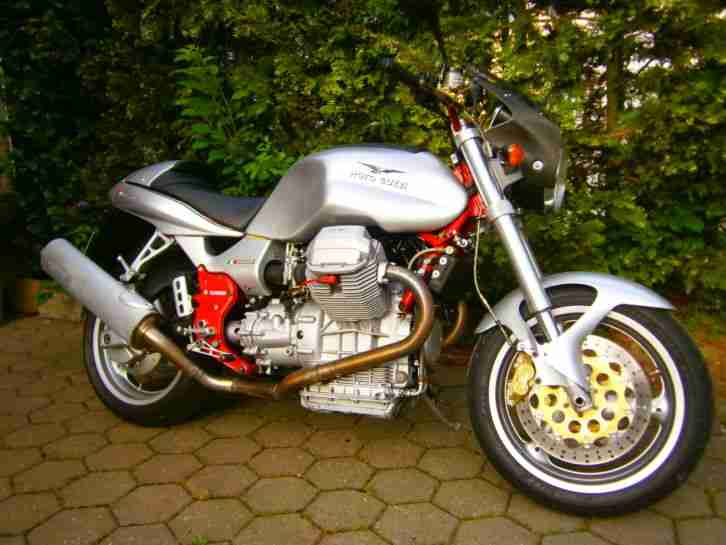 MOTO GUZZI V11 SPORT KR Ur V11 mit rotem Rahmen!! Extras! Fhzg aus Sammlerhand