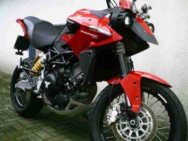 MOTO MORINI GRANPASSO 1200 H83 1.Hand 900Km inkl. GSG Sturzpads V+H-Rad +Rahmen