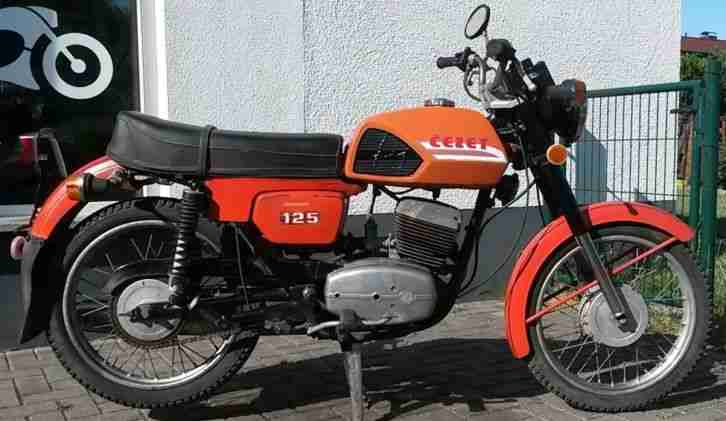 MOTORRAD OLDTIMER CEZET 125 488 487 / 1985 / JAWA CZ 175 250 350 PERAK