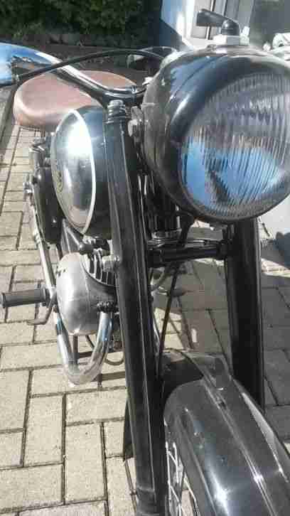 MOTORRAD OLDTIMER CZ 125 C 1952 TÜV neu