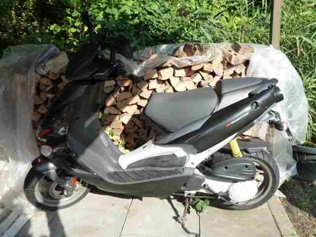 MOTORROLLER SR50 Street schwarz grau