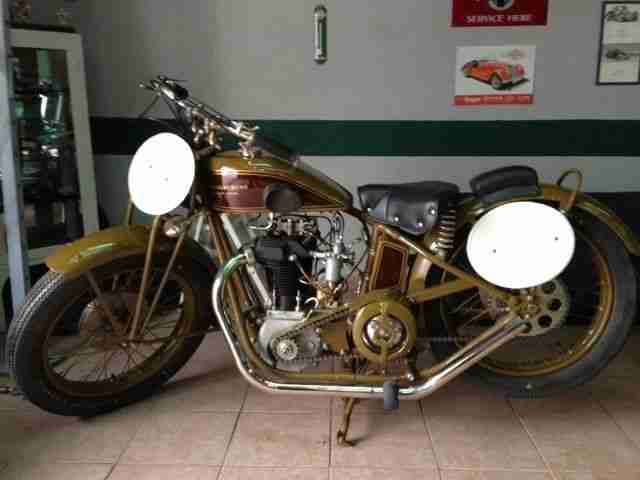 MOTOSACOCHE OHV 350CC RACER "VERSION SWITZERLAND"