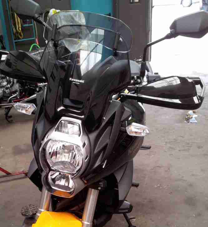 MRA Vario Tourenscheibe Kawasaki Versys 650 rauchgrau