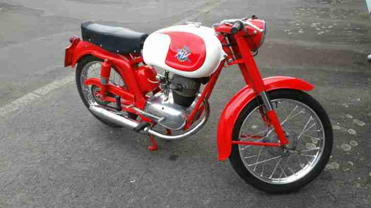 MV Agusta 125 TR 1958 Oldtimer no Ducati Moto Morini Benelli Moto Guzzi