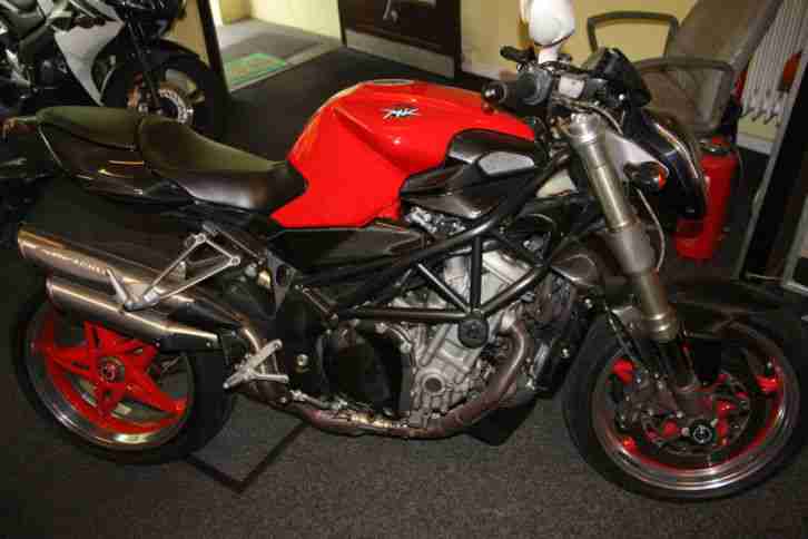 MV Agusta F4 Brutale S ROT CARBON Bj 2007- 21487 KM